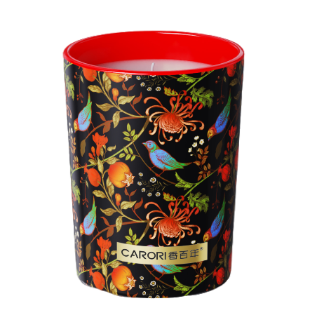 The wick of the candle is made of cherry wood, which reduces black smoke. When burning, it is accompanied by a faint and healing "crackling" sound, as if you were beside a bonfire in the forest, instantly bringing you closer and warmer